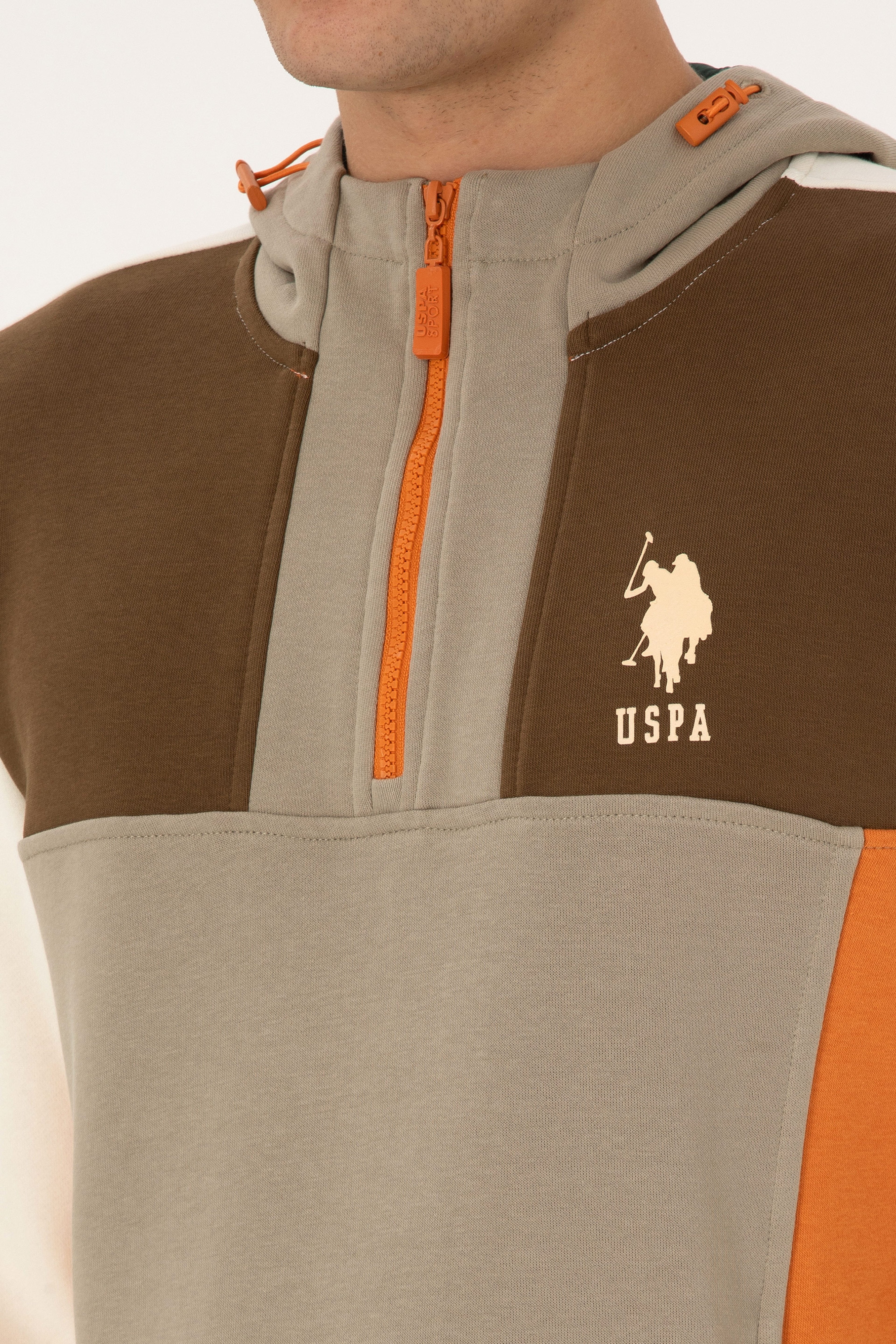 Erkek Krem Sweatshirt - Image 7