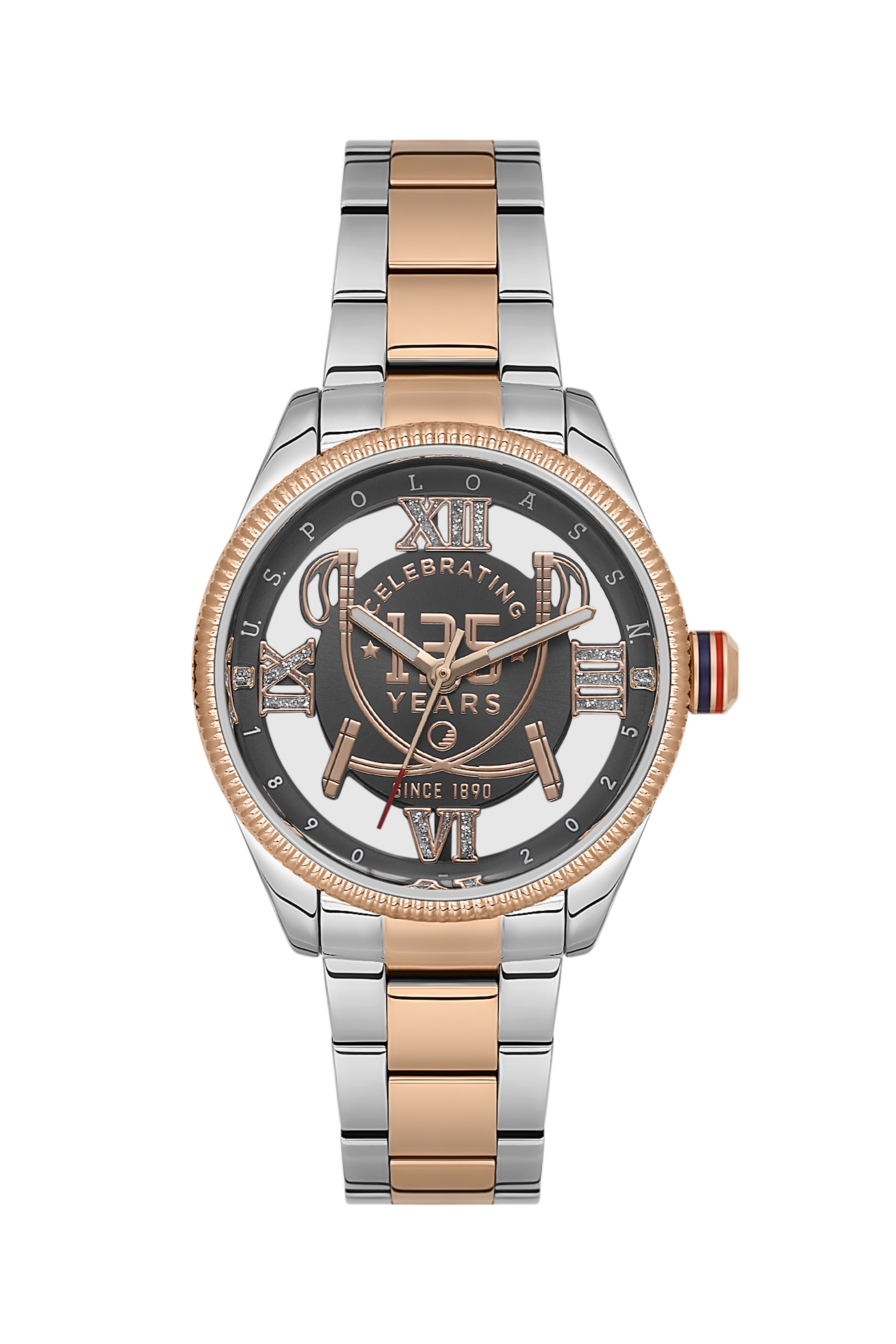 Kadın Çelik Kordon Kol Saati USPA2120-03 - Image 1