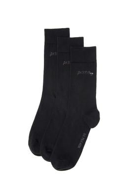 Erkek Siyah 3'lü Soket Çorap - 50317962002