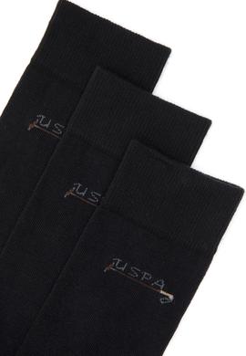 Erkek Siyah 3'lü Soket Çorap - 50317962002