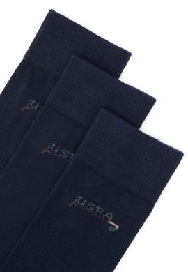 Erkek Lacivert 3'lü Soket Çorap - 50317962001