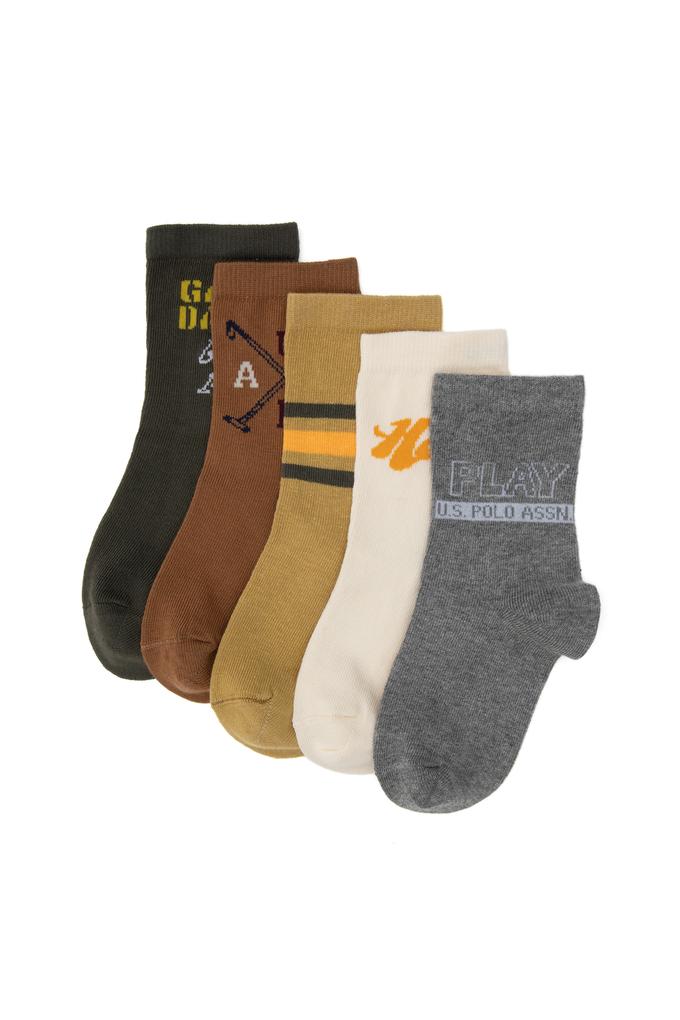 Erkek Çocuk 5'li Soket Çorap