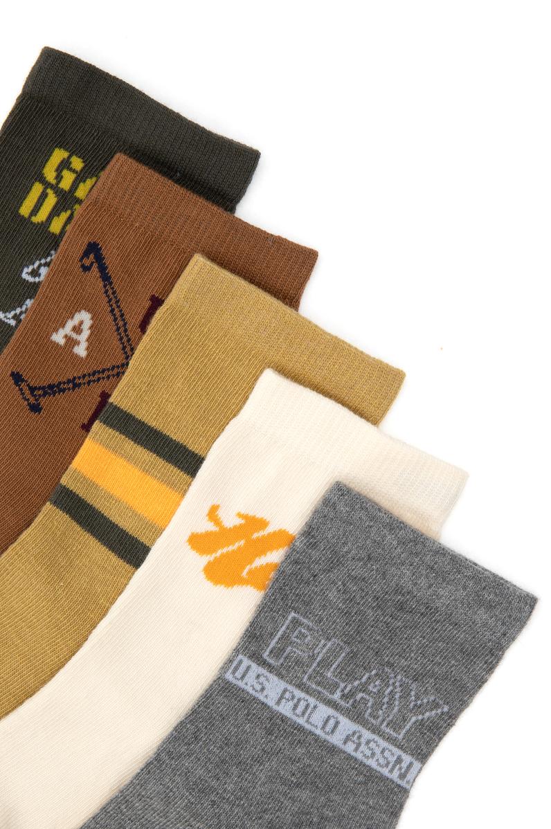 Erkek Çocuk 5'li Soket Çorap