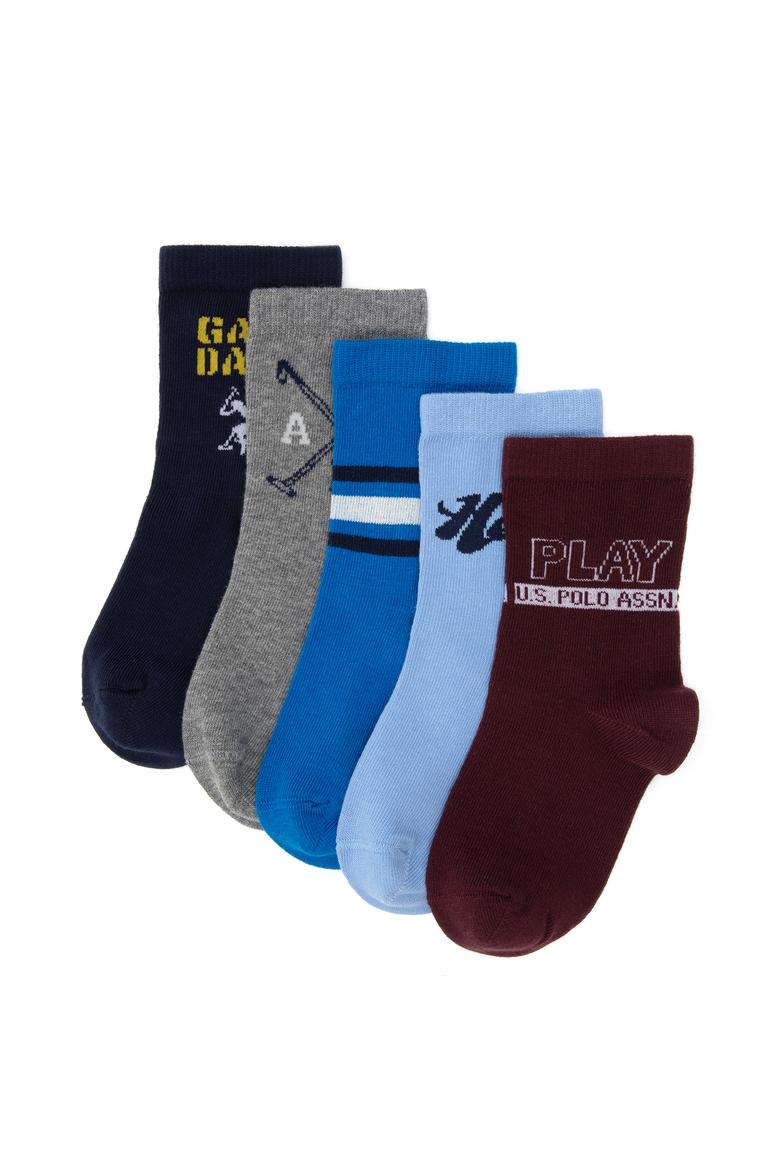 Erkek Çocuk 5'li Soket Çorap