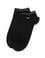 Erkek Siyah 2'li Patik Çorap