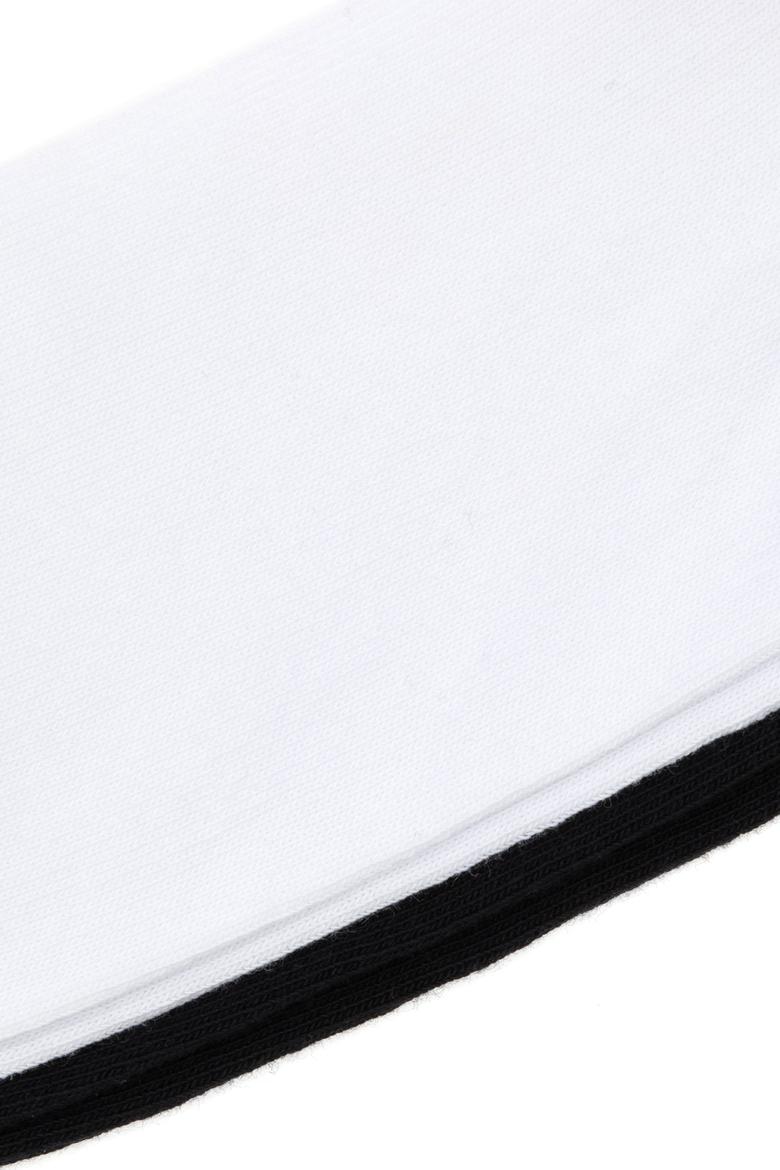 Erkek Siyah Beyaz 2'li Soket Çorap - 50318209001