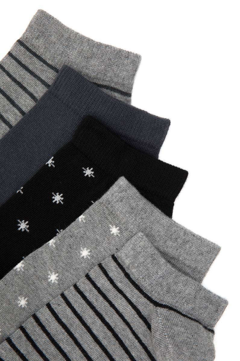 Kadın 5'li Patik Çorap