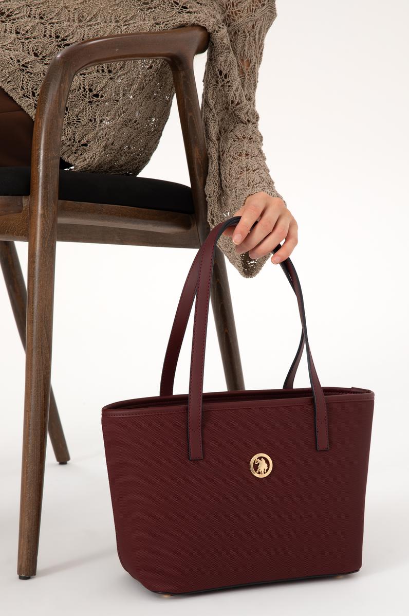 Kadın Bordo Kol Çantası