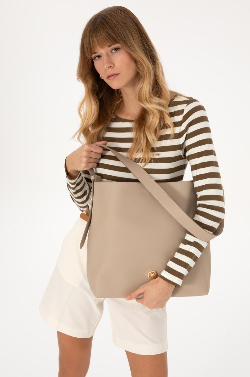 Kadın Bej Omuz Çantası