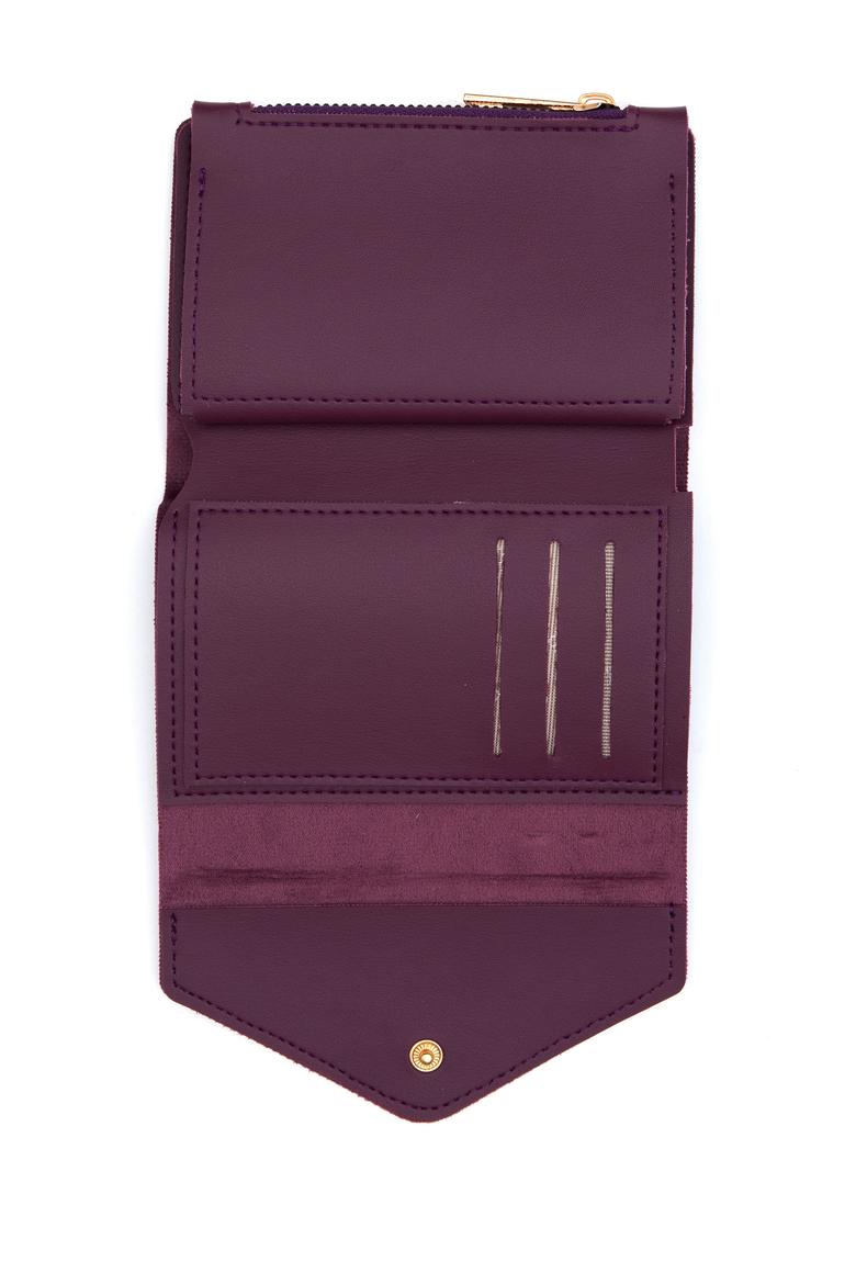 Kadın Mor Cüzdan - 50317054004