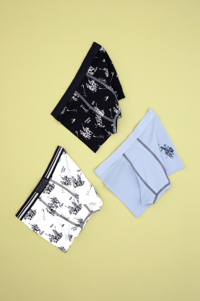 Erkek Çocuk 3'lü Boxer Takım