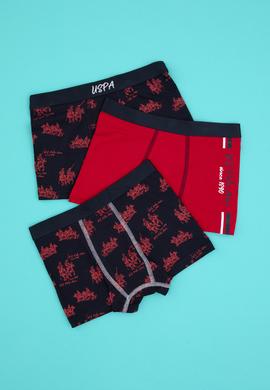 Erkek Çocuk 3'lü Boxer Takım - 50319393002