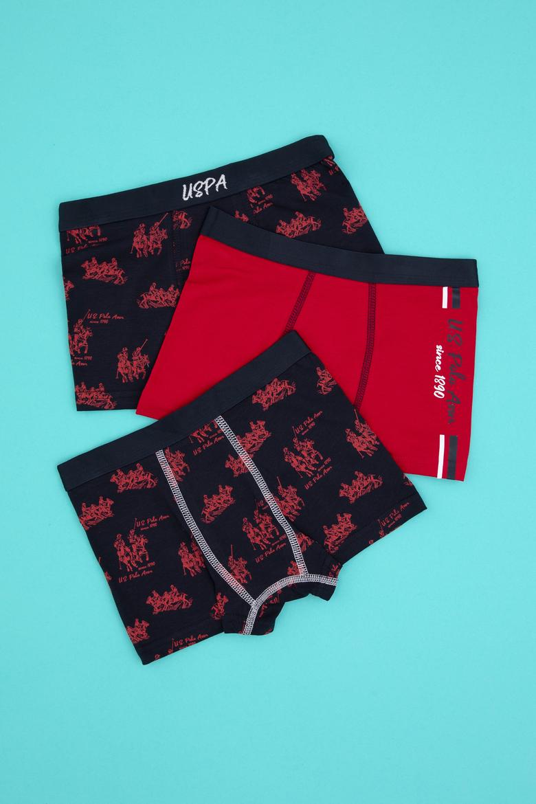 Erkek Çocuk 3'lü Boxer Takım