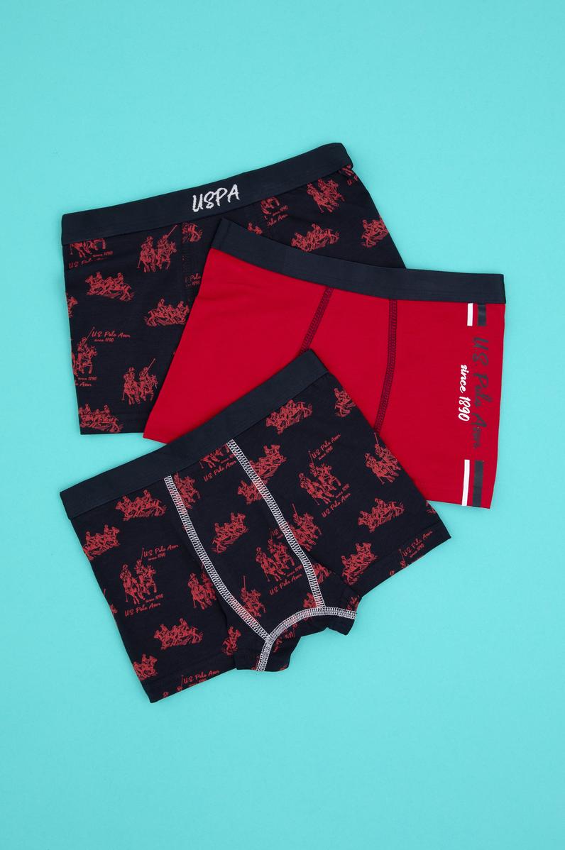 Erkek Çocuk 3'lü Boxer Takım