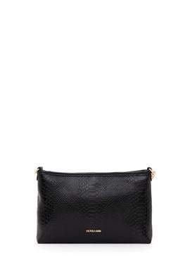 Kadın Siyah Zincir Askılı Kroko Kol Çantası - 50317816001