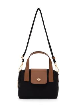 Kadın Siyah Kapitone Çapraz Çanta - 50317833001