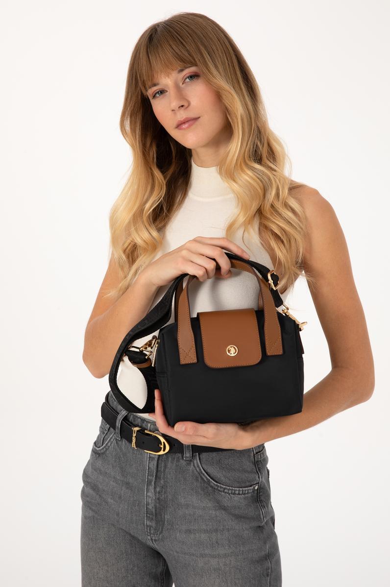 Kadın Siyah Kapitone Çapraz Çanta