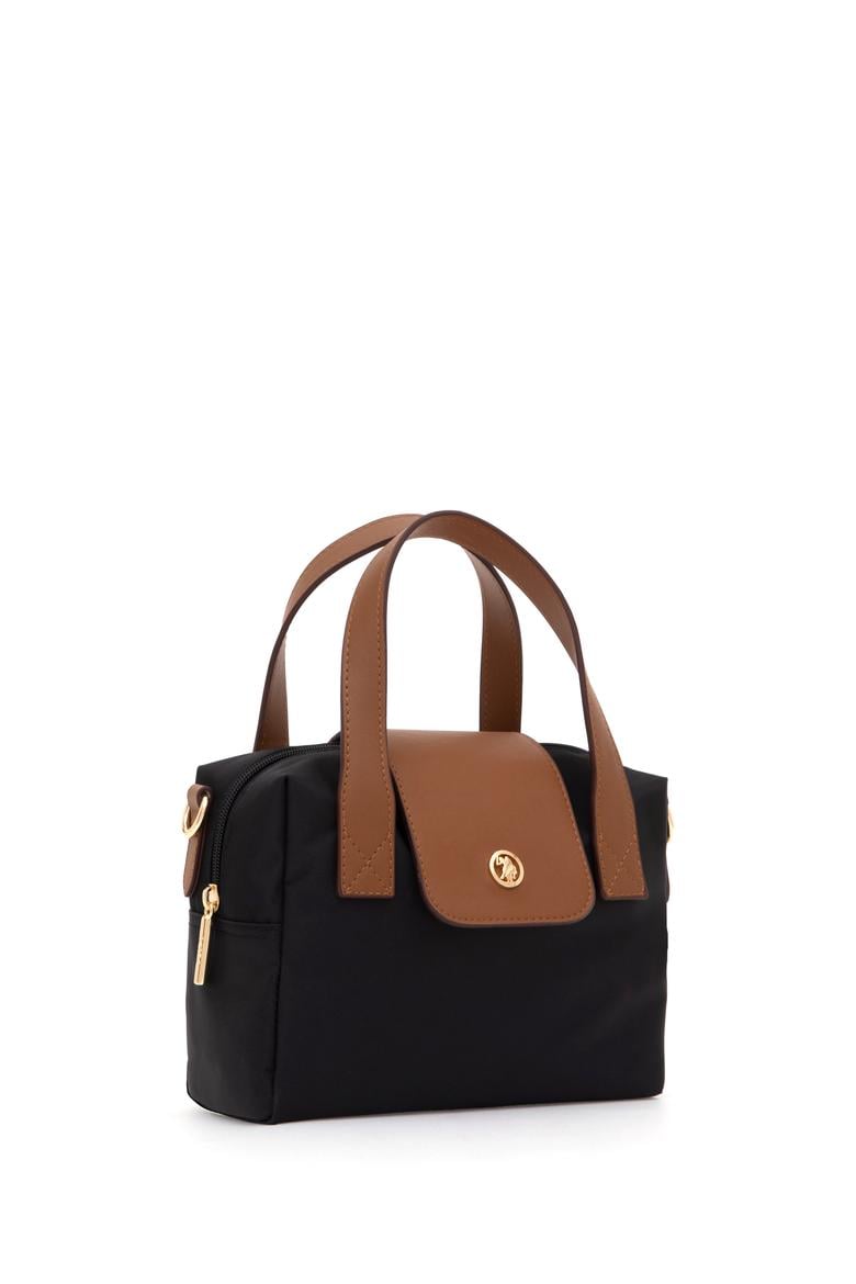 Kadın Siyah Kapitone Çapraz Çanta - 50317833001