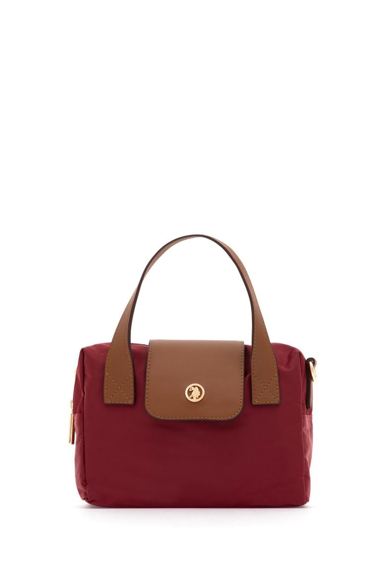 Kadın Bordo Kapitone Çapraz Çanta - 50317833003
