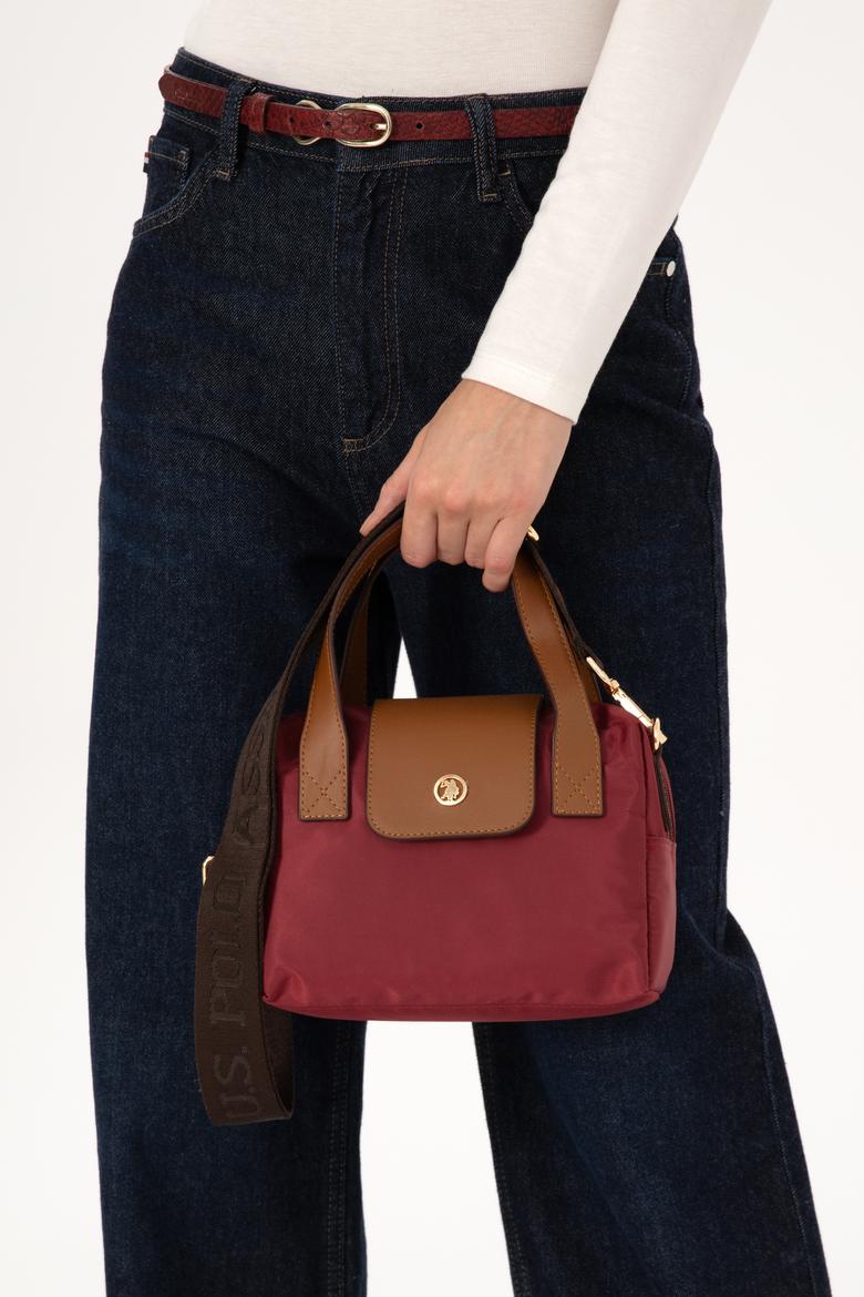 Kadın Bordo Kapitone Çapraz Çanta - 50317833003
