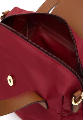 Kadın Bordo Kapitone Çapraz Çanta - 50317833003