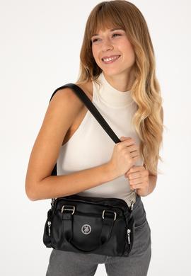 Kadın Siyah Yumuşak Kol Çantası - 50317806001