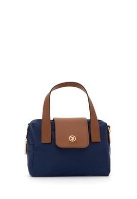 Kadın Lacivert Kapitone Çapraz Çanta - 50317833002