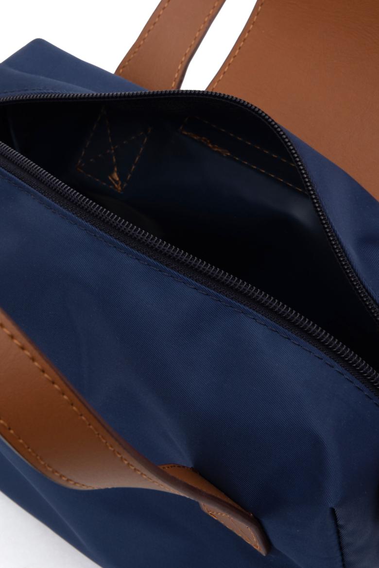 Kadın Lacivert Kapitone Çapraz Çanta - 50317833002