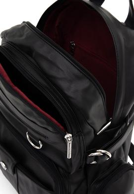 Kadın Siyah Yumuşak Sırt Çantası - 50317805001