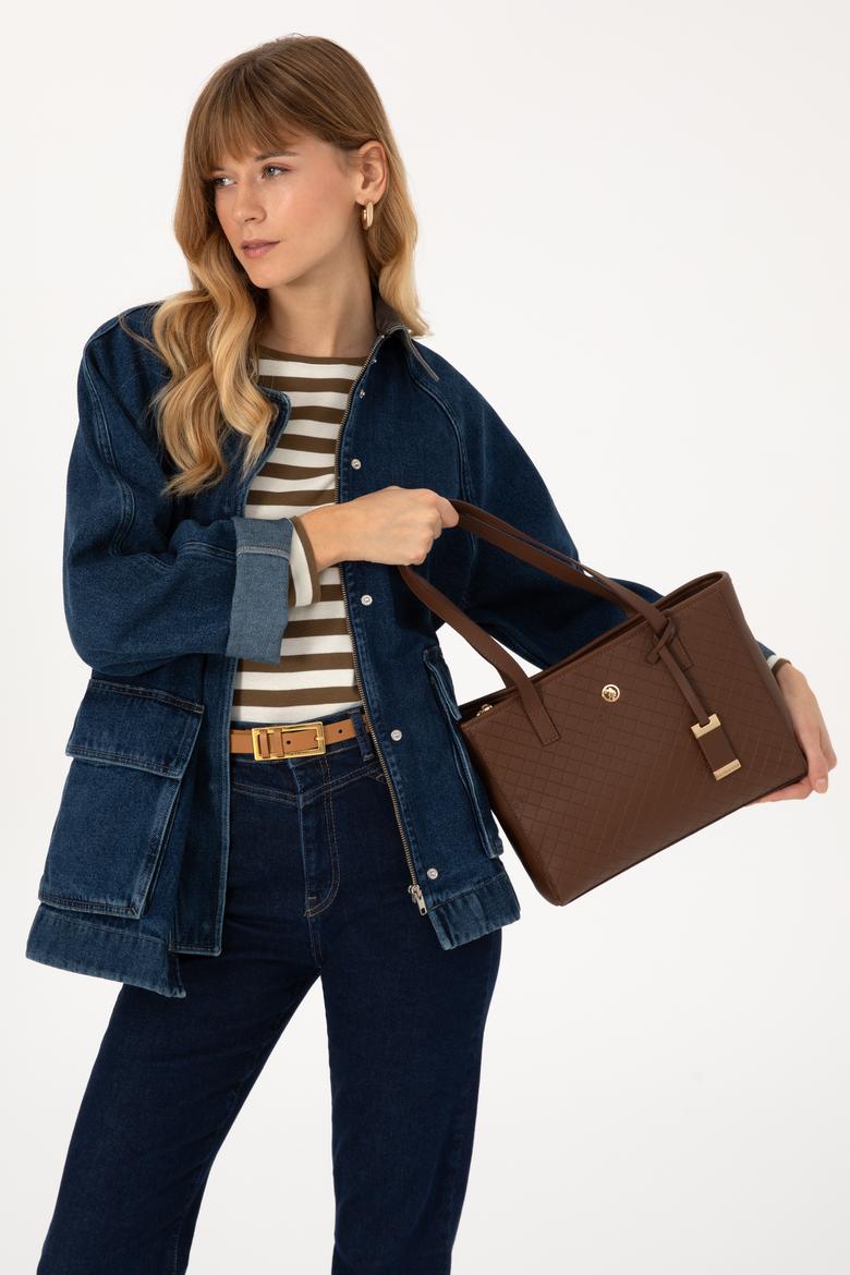 Kadın Açık Kahverengi Kol Çantası