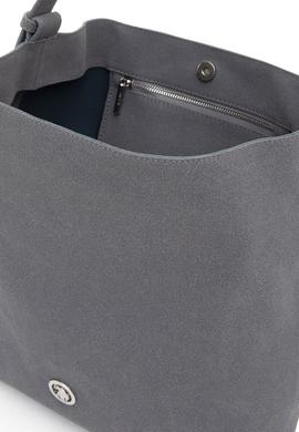 Kadın Gri Süet Omuz Çantası - 50317826002