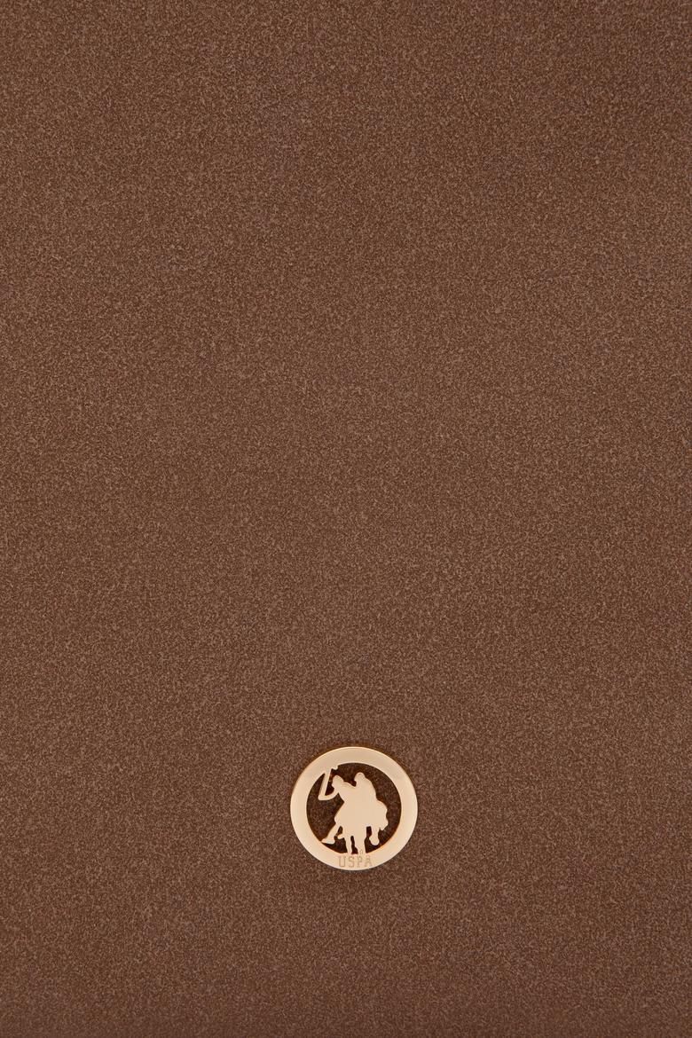 Kadın Kahverengi Süet Omuz Çantası - 50317826001