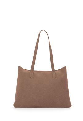 Kadın Vizon Süet Kol Çantası - 50317827003