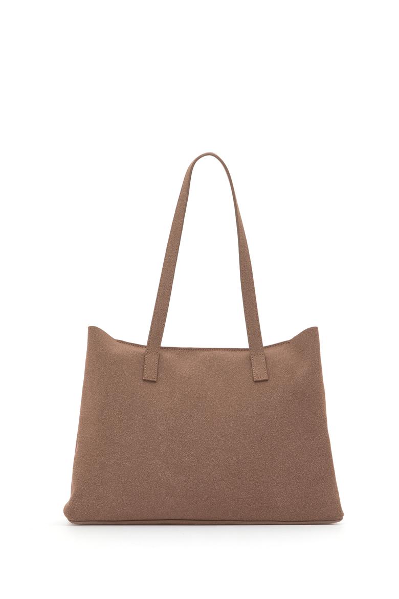 Kadın Vizon Süet Kol Çantası - 50317827003