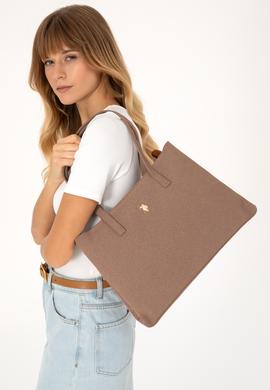 Kadın Vizon Süet Kol Çantası - 50317827003