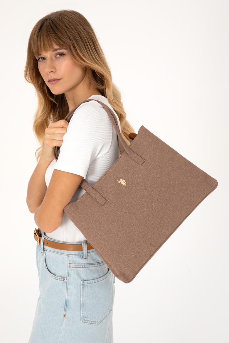 Kadın Vizon Süet Kol Çantası - 50317827003