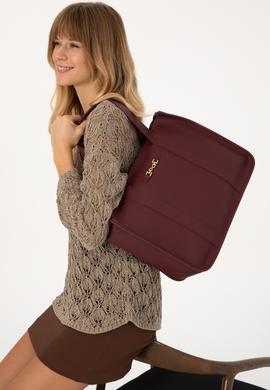 Kadın Bordo Kol Çantası - 50317821002