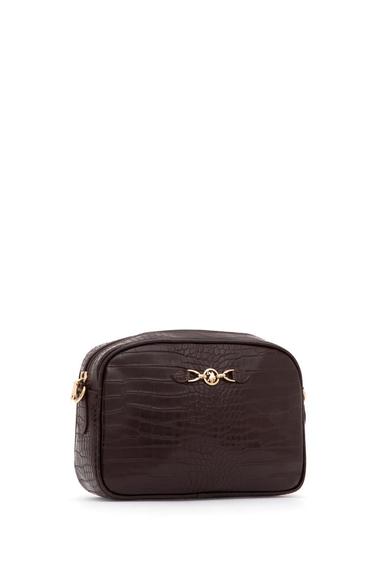 Kadın Kahverengi Kroko Çapraz Çanta - 50317817002