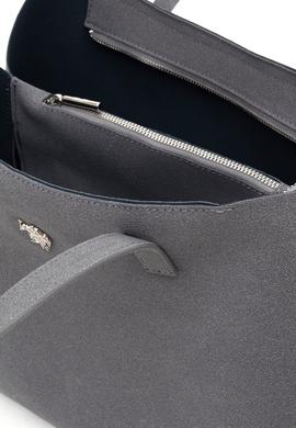 Kadın Gri Süet Kol Çantası - 50317827002