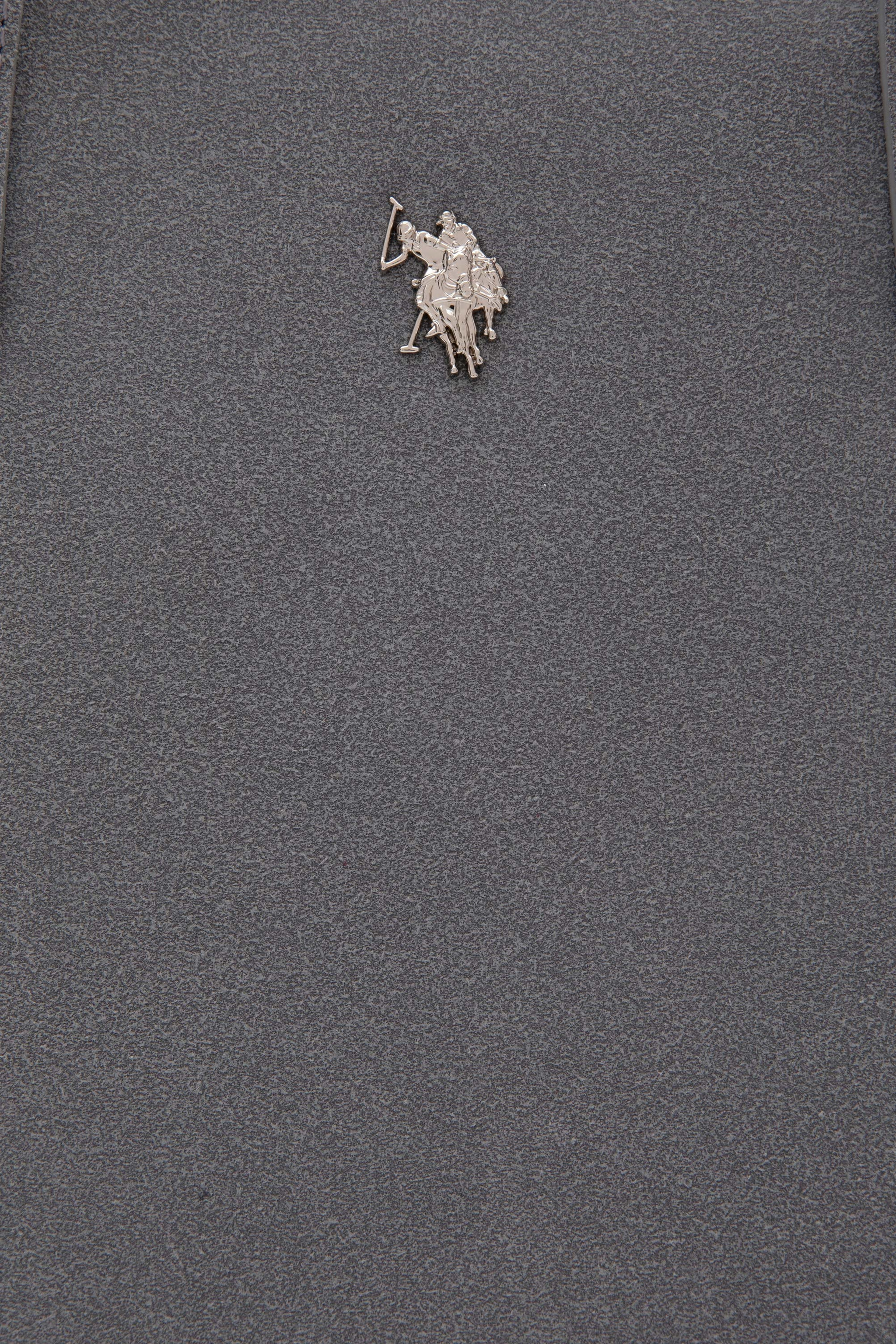 Kadın Gri Süet Kol Çantası - Image 7