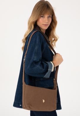 Kadın Kahverengi Süet Çapraz Çanta - 50317832001