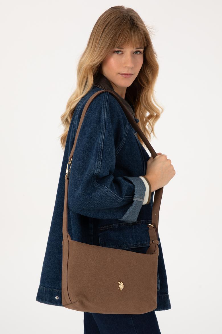 Kadın Kahverengi Süet Çapraz Çanta