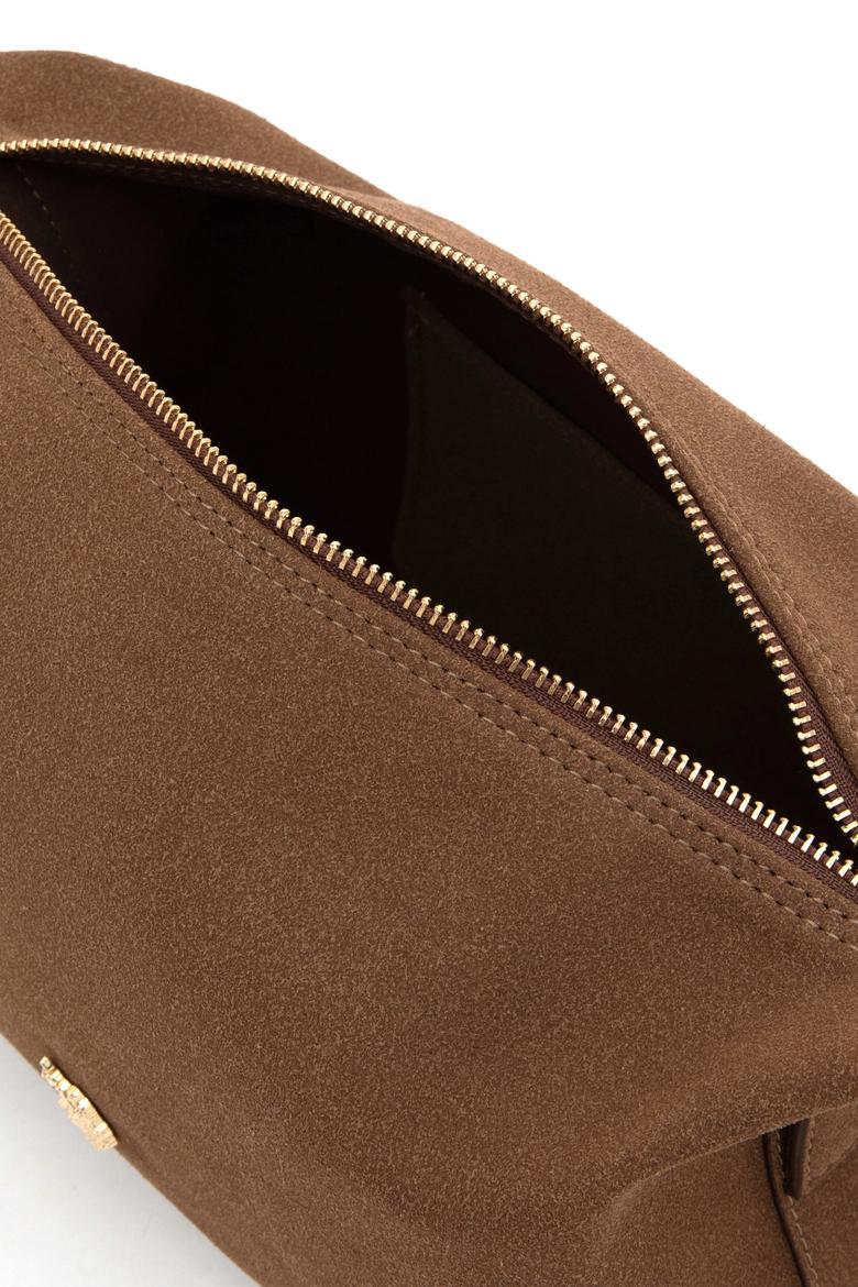 Kadın Kahverengi Süet Çapraz Çanta - 50317832001