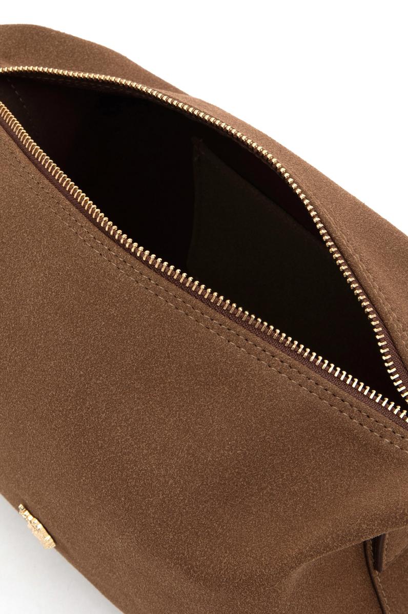 Kadın Kahverengi Süet Çapraz Çanta