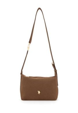 Kadın Kahverengi Süet Çapraz Çanta - 50317832001