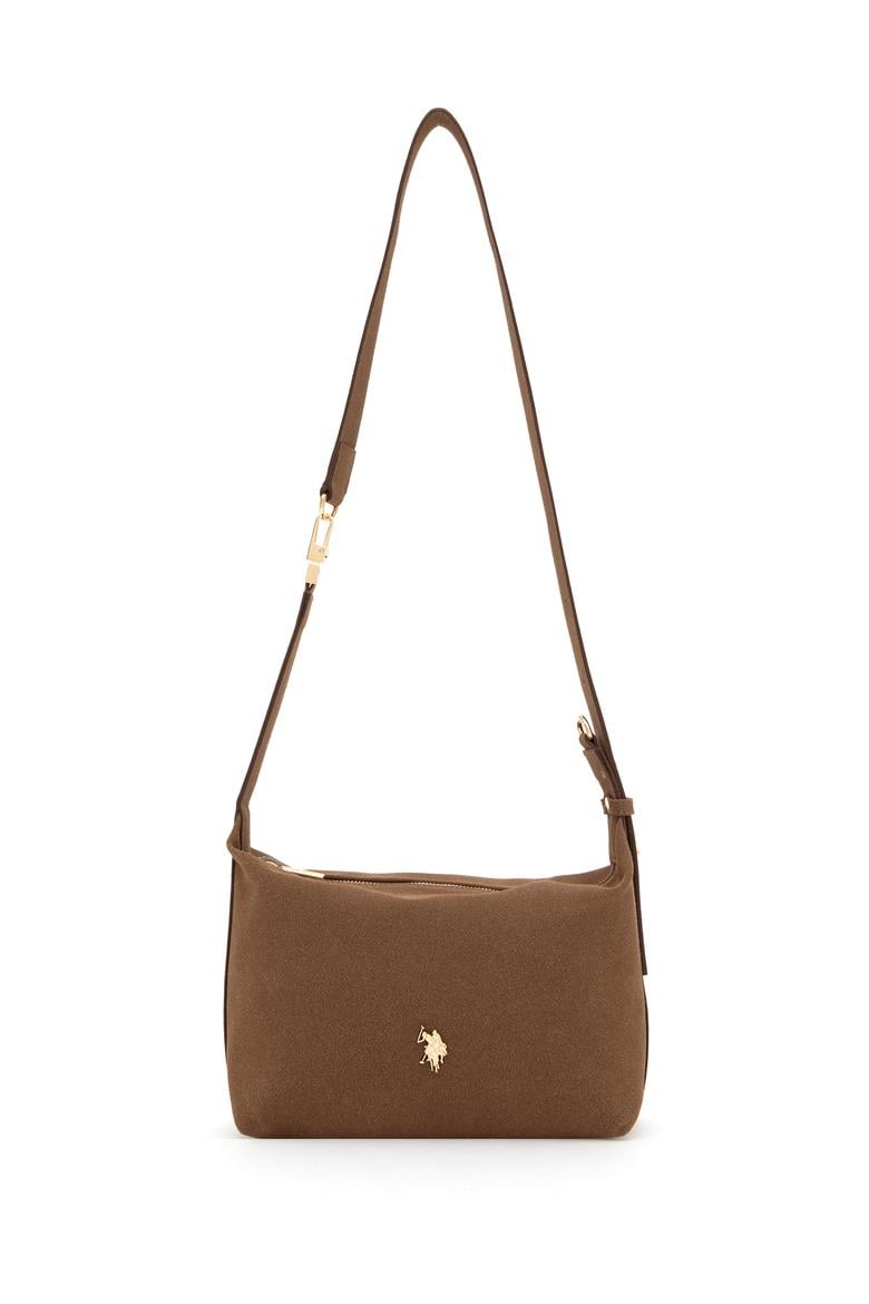 Kadın Kahverengi Süet Çapraz Çanta - 50317832001