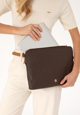 Kadın Kahverengi Çıkarılabilir Askılı Laptop Çantası - 50317812002