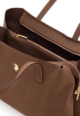 Kadın Kahverengi Süet Kol Çantası - 50317827001