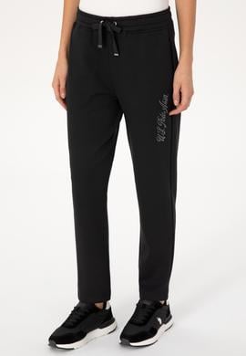 Kadın Siyah Modal Karışımlı Eşofman Altı - 50313571007