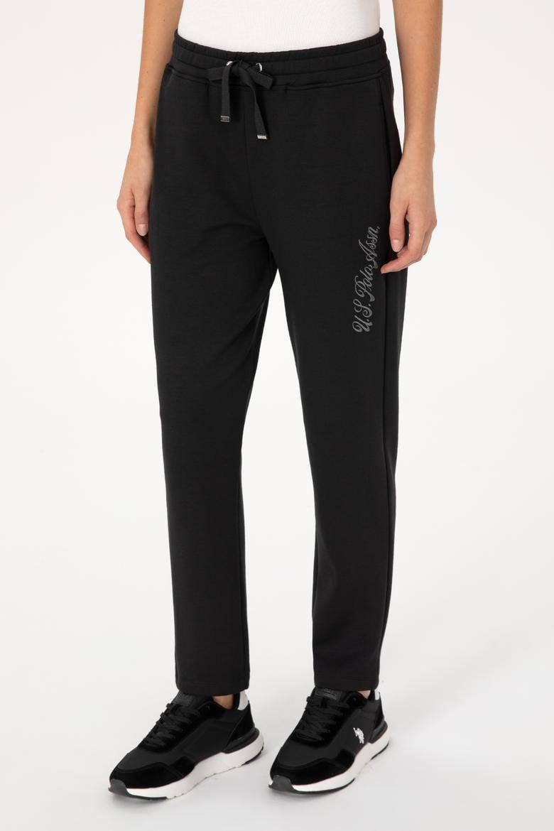 Kadın Siyah Modal Karışımlı Eşofman Altı - 50313571007